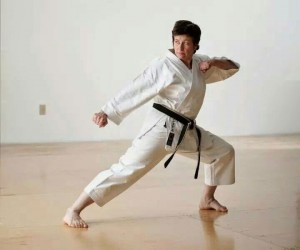 Sensei Nina Chenault, 5th Dan Shotokan Karate in Minneapolis Dojo